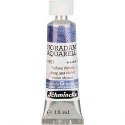 Schmincke - Schmincke Horadam Aquarell Tube 15ml Super Granulation 951 Deep Sea Violet (1)