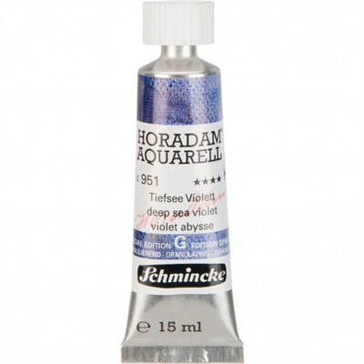 Schmincke Horadam Aquarell Tube 15ml Super Granulation 951 Deep Sea Violet