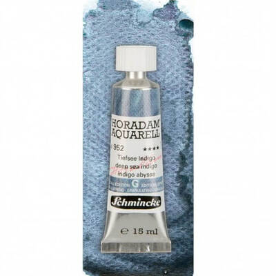 Schmincke Horadam Aquarell Tube 15ml Super Granulation 952 Deep Sea Indigo