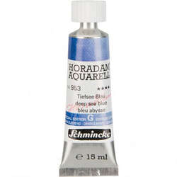 Schmincke - Schmincke Horadam Aquarell Tube 15ml Super Granulation 953 Deep Sea Blue (1)