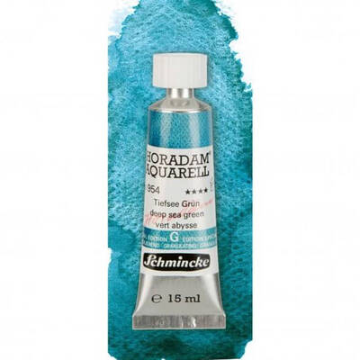 Schmincke Horadam Aquarell Tube 15ml Super Granulation 954 Deep Sea Green