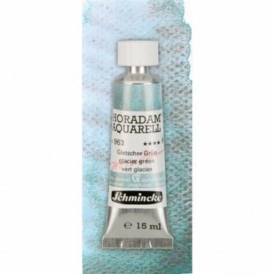 Schmincke Horadam Aquarell Tube 15ml Super Granulation 963 Glacier Green