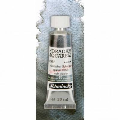 Schmincke Horadam Aquarell Tube 15ml Super Granulation 965 Glacier Black