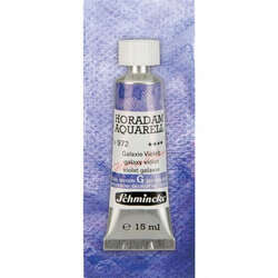 Schmincke - Schmincke Horadam Aquarell Tube 15ml Super Granulation 972 Galaxy Violet