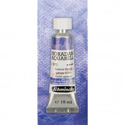 Schmincke Horadam Aquarell Tube 15ml Super Granulation 972 Galaxy Violet