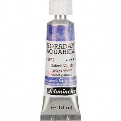 Schmincke Horadam Aquarell Tube 15ml Super Granulation 972 Galaxy Violet