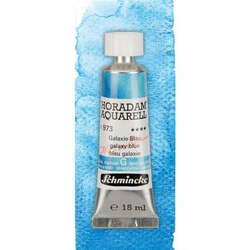 Schmincke - Schmincke Horadam Aquarell Tube 15ml Super Granulation 973 Galaxy Blue