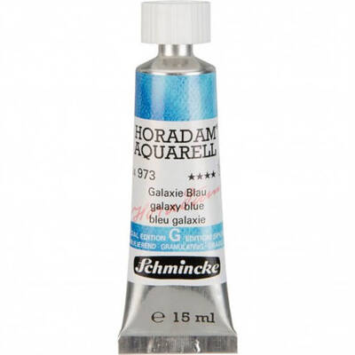 Schmincke Horadam Aquarell Tube 15ml Super Granulation 973 Galaxy Blue