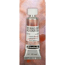 Schmincke - Schmincke Horadam Aquarell Tube 15ml Super Granulation 974 Galaxy Brown