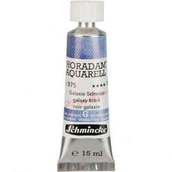 Schmincke - Schmincke Horadam Aquarell Tube 15ml Super Granulation 975 Galaxy Black (1)