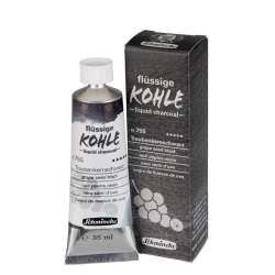 Schmincke - Schmincke Kohle Liquid Charcoal Sıvı Kömür 35ml Grape Seed Black