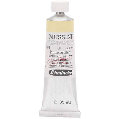 Mussini 35ml Yağlı Boya Seri:1 No:224 Brilliant Yellow