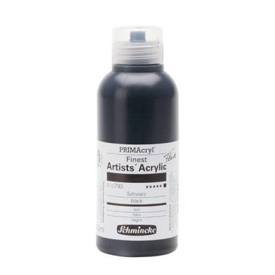 Schmincke Primacryl Akrilik Boya 250ml Seri 1 Black N:793