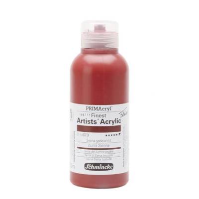 Schmincke Primacryl Akrilik Boya 250ml Seri 1 Burnt Sienna N:679