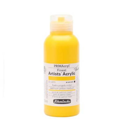 Schmincke Primacryl Akrilik Boya 250ml S3 Cad Yellow Medium 211