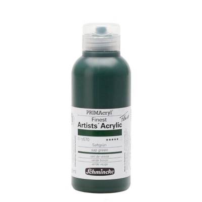 Schmincke Primacryl Akrilik Boya 250ml Seri 1 Sap Green N:570