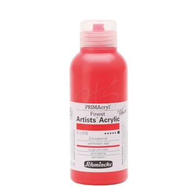 Schmincke Primacryl Akrilik Boya 250ml Seri 3 Vermilion Red N:318