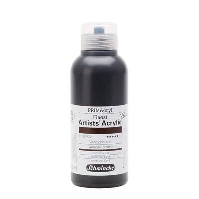 Schmincke Primacryl Akrilik Boya 250ml Seri 1 Vandyke Brown N:685