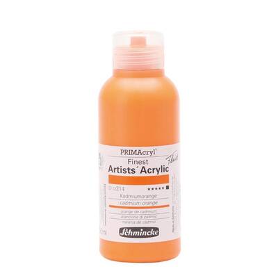 Schmincke Primacryl Akrilik Boya 250ml Seri 3 Cadmium Orange N:214