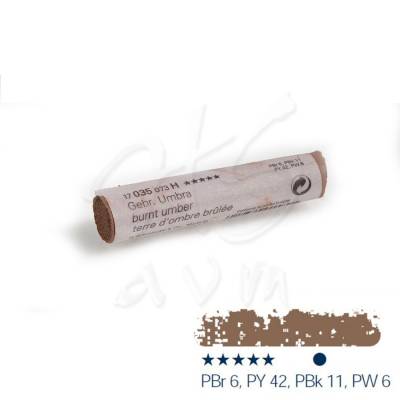 Schmincke Soft Pastel Boya Burnt Umber H 035