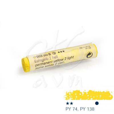 Schmincke Soft Pastel Boya Permanent Yellow 2 Light B 003