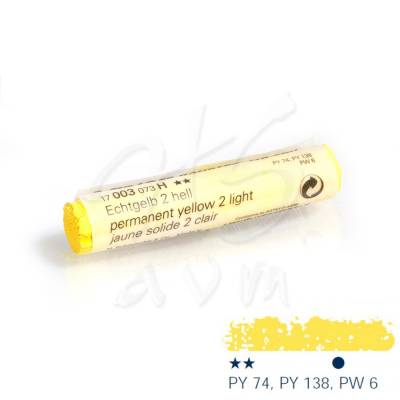 Schmincke Soft Pastel Boya Permanent Yellow 2 Light H 003