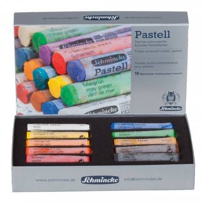 Schmincke Soft Pastel Boya Seti Cardboard 10lu