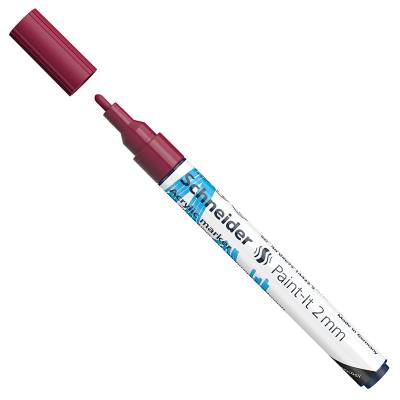 Schneider Akrilik Marker Kalem 310 2mm 161 Burgundy