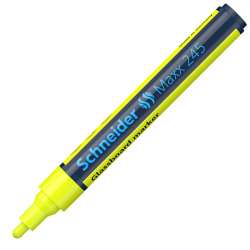 Schneider - Schneider Maxx 245 Cam Markörü 1-3mm Neon Sarı