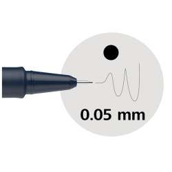 Schneider - Schneider Pictus Fineliner Teknik Çizim Kalemi 0,05mm (1)