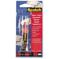 Scotch - Scotch Suya ve Isıya Dayanıklı Ekstra Güçlü Yapıştırıcı 10ml