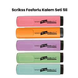 Scrikss - Scrikss Fosforlu Kalem Seti 5li