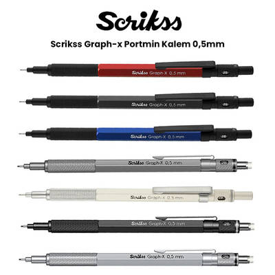 Scrikss Graph-x Portmin Kalem 0,5mm