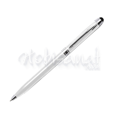 Scrikss Touch Pen Tükenmez Kalem Beyaz