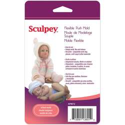 Sculpey - Sculpey Flexible Push Mold Esnek Model Kalıbı Bebe APM72