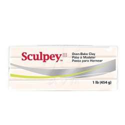 Sculpey - Sculpey III Polymer Clay 454g Bej