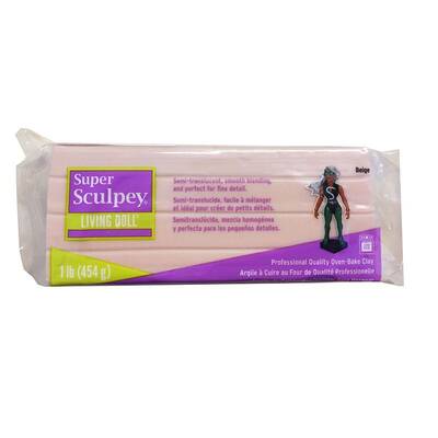 Super Sculpey Doll-Beige 454g