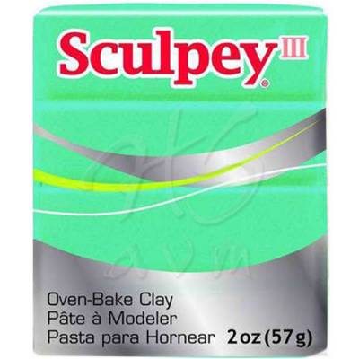 Sculpey Polimer Kil 538 Teal Pearl