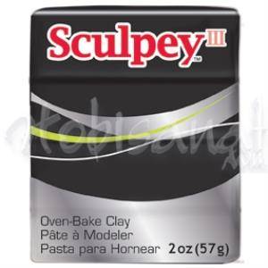 Sculpey Polimer Kil 042 Black