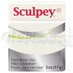 Sculpey - Sculpey Polimer Kil 1101 Pearl