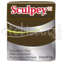 Sculpey - Sculpey Polimer Kil 1109 Suede Brown