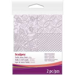 Sculpey - Sculpey Polymer Clay Texture Sheet - Edgy