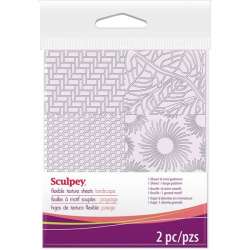 Sculpey - Sculpey Polymer Clay Texture Sheet - Lanscape