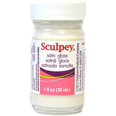 Sculpey Satin Glaze Yarı Mat Kil Verniği 30ml