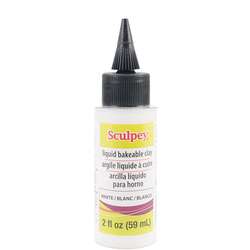 Sculpey - Sculpey Sıvı Pişmiş Kil 59ml White ALSWE02