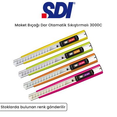 Sdi Maket Bıçağı Dar Otamatik Sıkıştırmalı 3000C