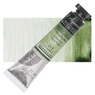 Sennelier Artist Tüp Sulu Boya 21ml Seri 1 No:213 Green Earth