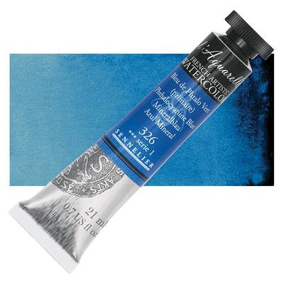 Sennelier Artist Tüp Sulu Boya 21ml S1 326 Phthalocyanine Blue