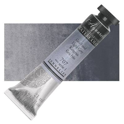 Sennelier Artist Tüp Sulu Boya 21ml Seri 1 No:707 Light Grey