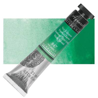 Sennelier Artist Tüp Sulu Boya 21ml Seri 1 No:847 Emerald Green